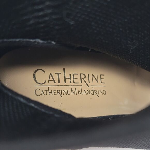 Catherine Malandrino Nitty Stretch Ankle Pull On Open Peep Toe Sock Heel Boot 9 - Picture 3 of 13